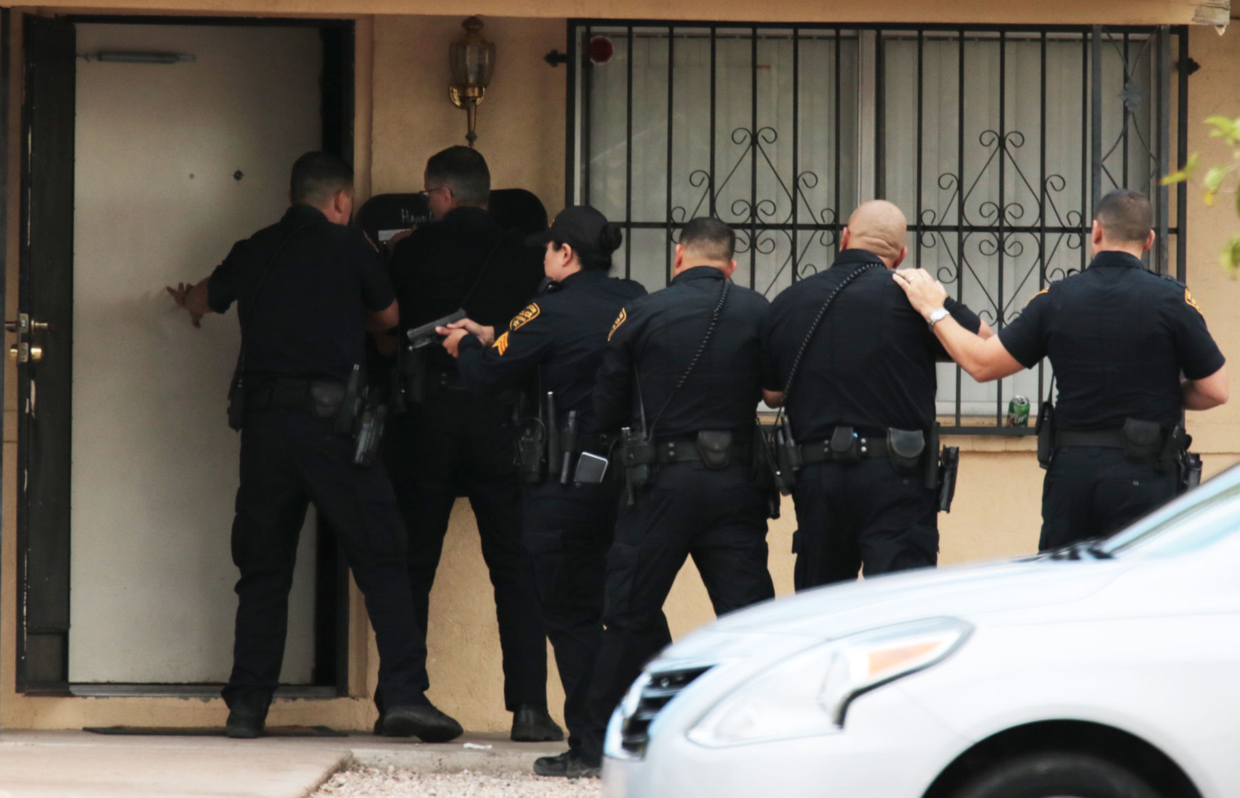 Shooting scene